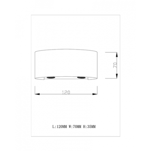 Светодиодный настенный светильник Moderli V1880-WL Sienne LED*4W
