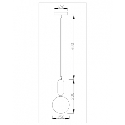 Подвесной светильник Moderli V2003-1P Sioma 1*E27*60W