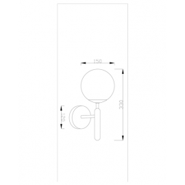 Бра Moderli V2052-W Covey 1*G9*5W