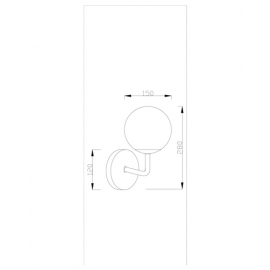 Бра Moderli V2055-W Covey 1*G9*5W