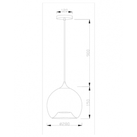 Подвесной светильник Moderli V2122-P Laura 1*E27*60W