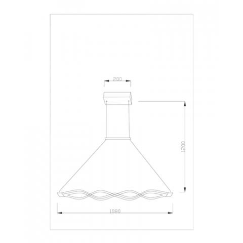 Подвесной светодиодный светильник Moderli V2250-PL Losso LED*40W