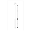 Светодиодный подвесной светильник Moderli V2320-PL Siento LED*3W