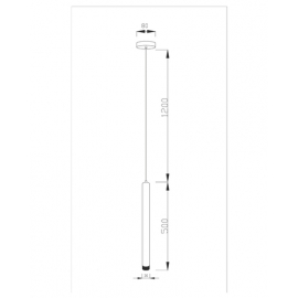 Светодиодный подвесной светильник Moderli V2322-PL Siento LED*3W