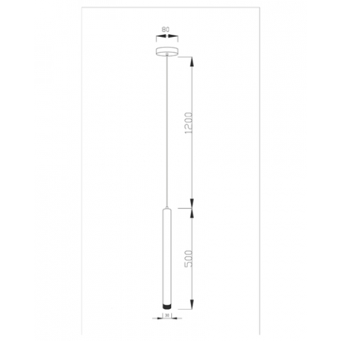 Светодиодный подвесной светильник Moderli V2322-PL Siento LED*3W