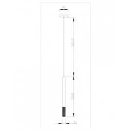 Светодиодный подвесной светильник Moderli V2341-PL Shumer LED*3W