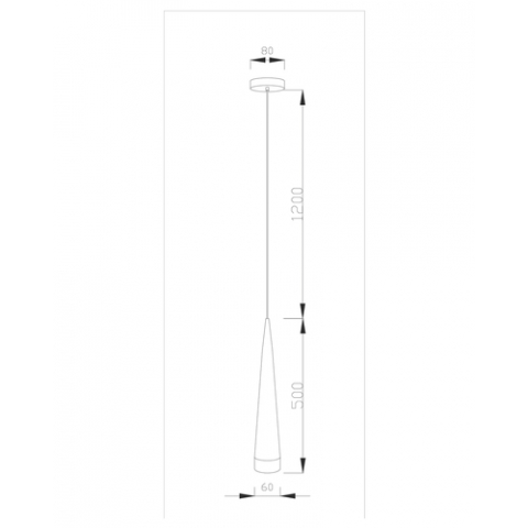 Светодиодный подвесной светильник Moderli V2360-PL Capital LED*3W