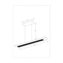 Светодиодный подвесной светильник Moderli V2441-PL Star LED*21W