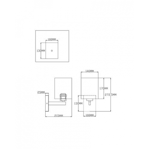 Бра Moderli V2680-1W Viola 1*E27*60W