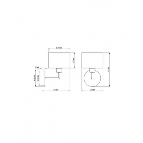 Бра Moderli V2730-1W Room 1*E27*60W