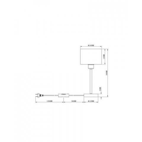 Настольная лампа Moderli V2732-1T Room 1*E27*60W
