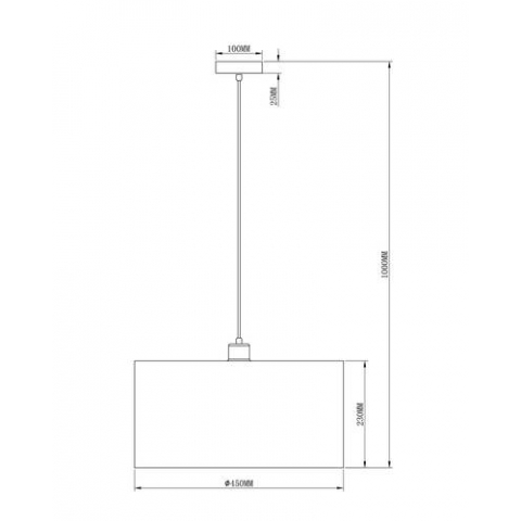 Подвесной светильник Moderli V2733-1P Room 1*E27*60W