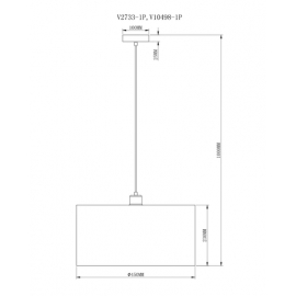 Светильник подвесной Moderli V10498-1P Room