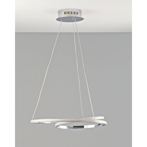 Светодиодная подвесная люстра с пультом Moderli V2771-PL Dante LED 90W