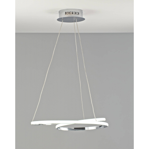 Светодиодная подвесная люстра с пультом Moderli V2771-PL Dante LED 90W