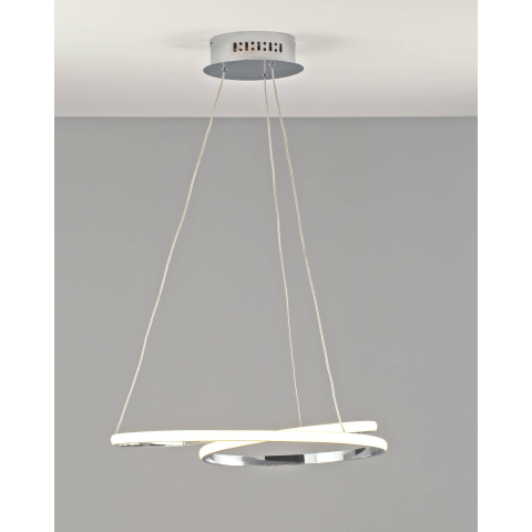 Светодиодная подвесная люстра с пультом Moderli V2771-PL Dante LED 90W