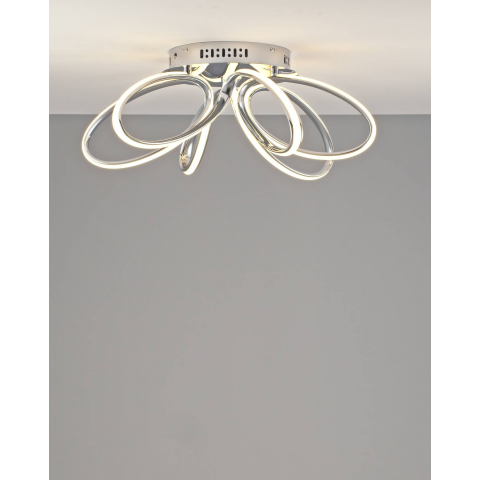 Светодиодная потолочная люстра с пультом Moderli V2782-CL Ello LED 140W