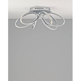 Светодиодная потолочная люстра с пультом Moderli V2782-CL Ello LED 140W