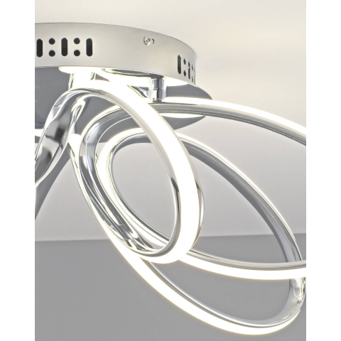 Светодиодная потолочная люстра с пультом Moderli V2782-CL Ello LED 140W