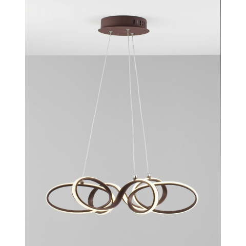 Светодиодная подвесная люстра с пультом Moderli V2783-PL Ello LED 140W