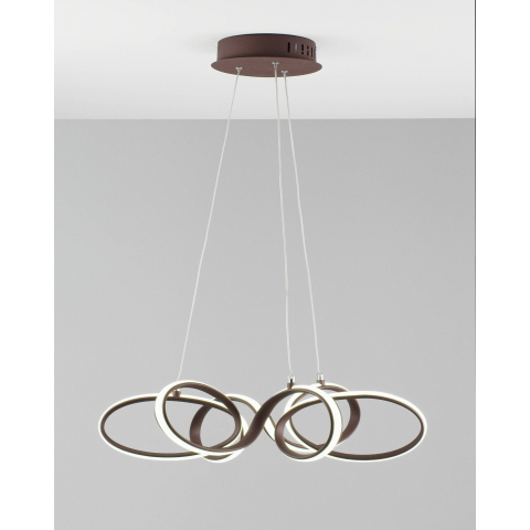 Светодиодная подвесная люстра с пультом Moderli V2783-PL Ello LED 140W