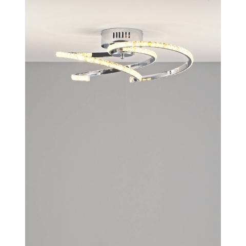 Светодиодная потолочная люстра с пультом Moderli V2784-CL Ello LED 90W