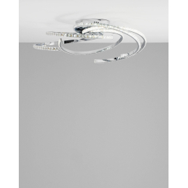Светодиодная потолочная люстра с пультом Moderli V2785-CL Ello LED 170W