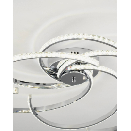 Светодиодная потолочная люстра с пультом Moderli V2785-CL Ello LED 170W