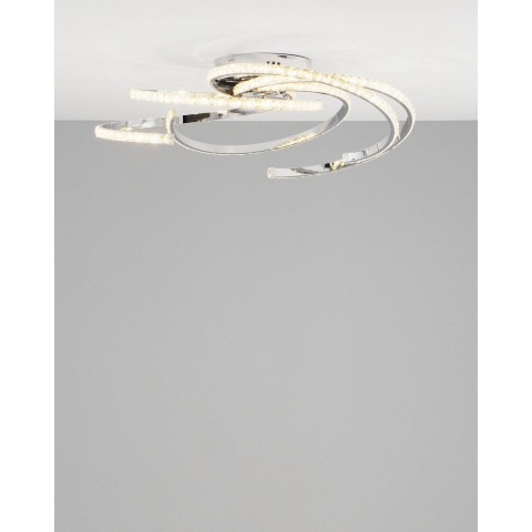 Светодиодная потолочная люстра с пультом Moderli V2785-CL Ello LED 170W