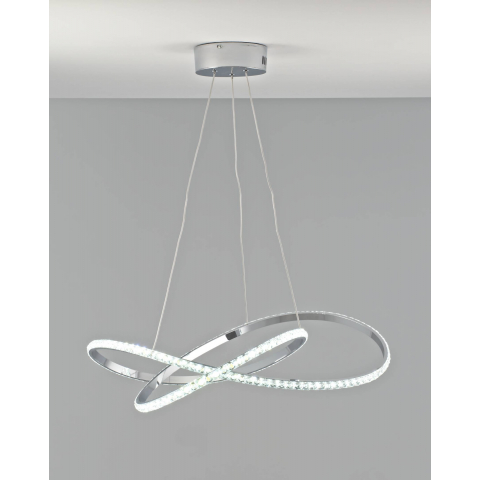 Светодиодная подвесная люстра с пультом Moderli V2787-PL Ello LED 120W