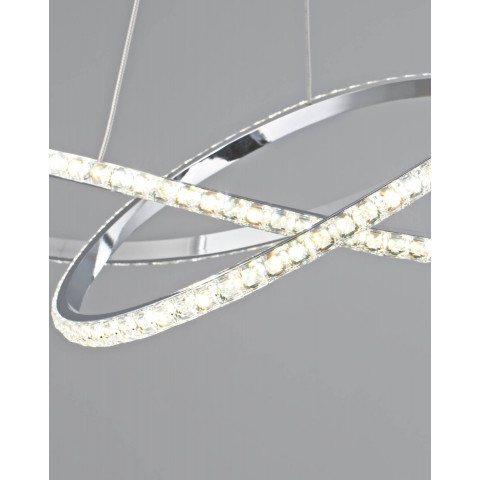 Светодиодная подвесная люстра с пультом Moderli V2787-PL Ello LED 120W