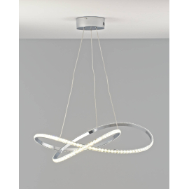 Светодиодная подвесная люстра с пультом Moderli V2787-PL Ello LED 120W