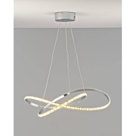 Светодиодная подвесная люстра с пультом Moderli V2787-PL Ello LED 120W