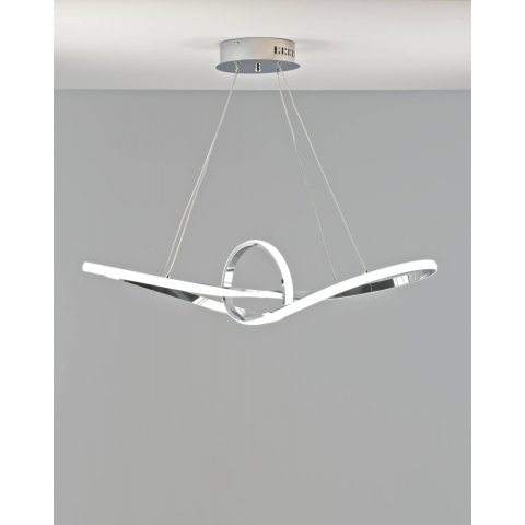 Светодиодная подвесная люстра с пультом Moderli V2800-PL Bloom LED 88W