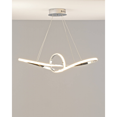 Светодиодная подвесная люстра с пультом Moderli V2800-PL Bloom LED 88W