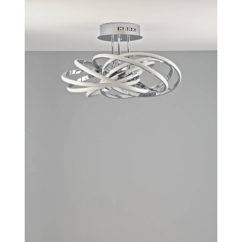 Светодиодная потолочная люстра с пультом Moderli V2831-CL Arrow LED 280W