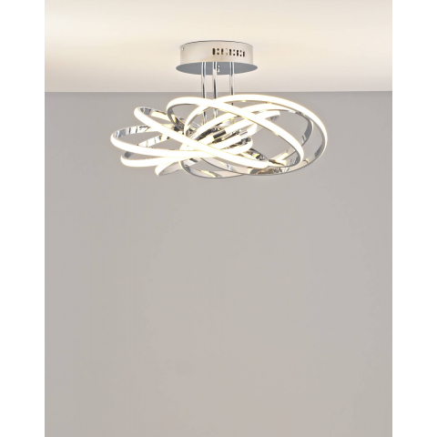 Светодиодная потолочная люстра с пультом Moderli V2831-CL Arrow LED 280W
