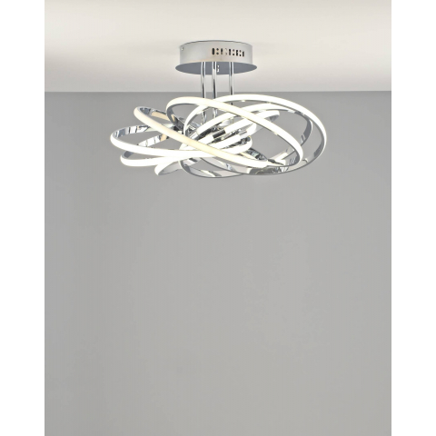 Светодиодная потолочная люстра с пультом Moderli V2831-CL Arrow LED 280W