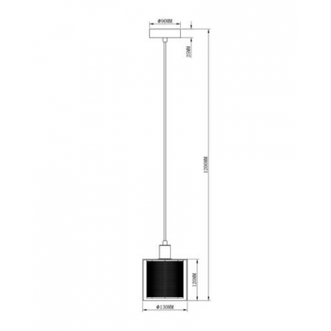 Подвесной светильник Moderli V2870-1P Suspent 1*E14*40W