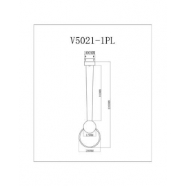 Светодиодный подвесной светильник Moderli V5021-1PL Store