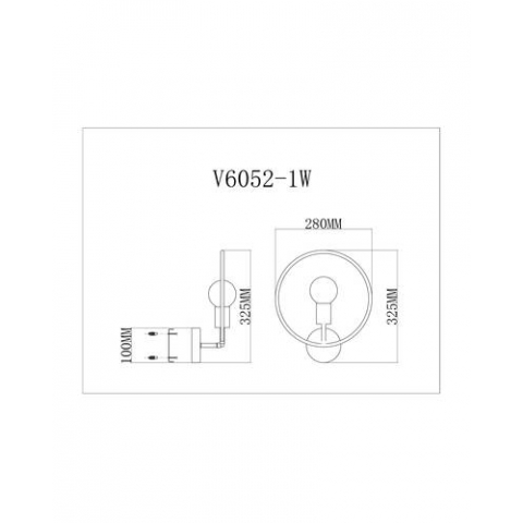 Настенный светильник Moderli V6052-1W Sachara