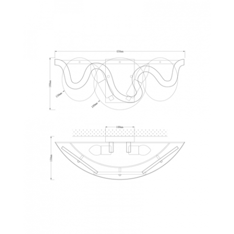 Бра Moderli V7073-2W Caribbean