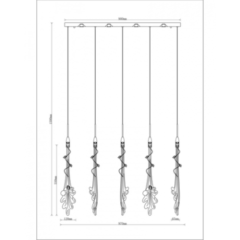 Подвесной светильник Moderli V9021-PL Melburn