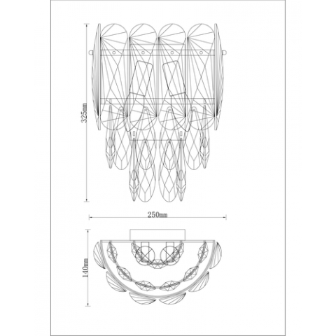 Бра Moderli V9041-2W Mery