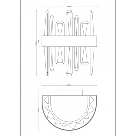 Бра Moderli V9081-WL Emanuel