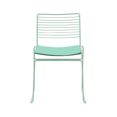 Стул обеденный Danny зеленый с подушкой