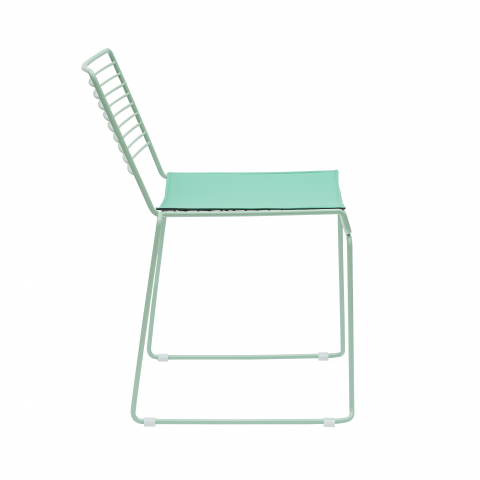 Стул обеденный Danny зеленый с подушкой