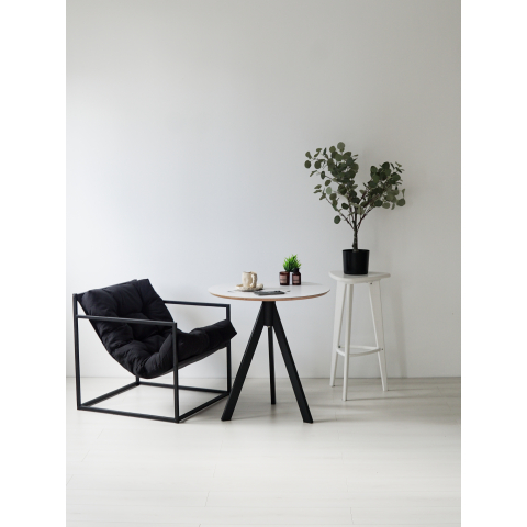 Стол Arki круг белый d=700 мм