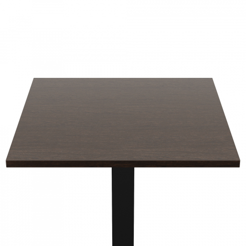 Барный стол Madrid 700x700x25 цвет венге