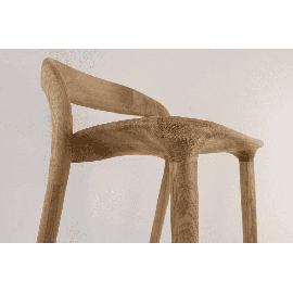 Деревянный барный стул Киото